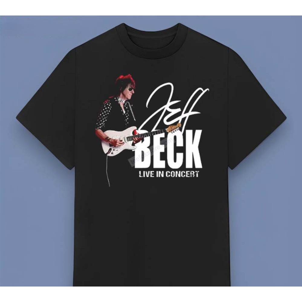 Jeff Beck Live In Concert Shirt